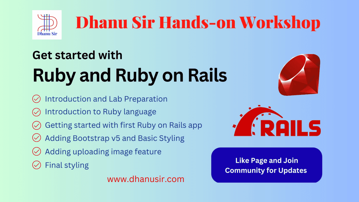 Ruby and Ruby on Rails Hands-on Workshop